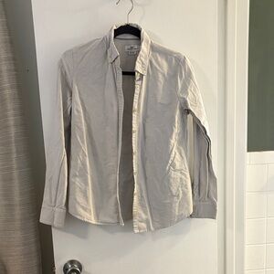 Vineyard Vines Men's Gray Striped Shirt Jacket